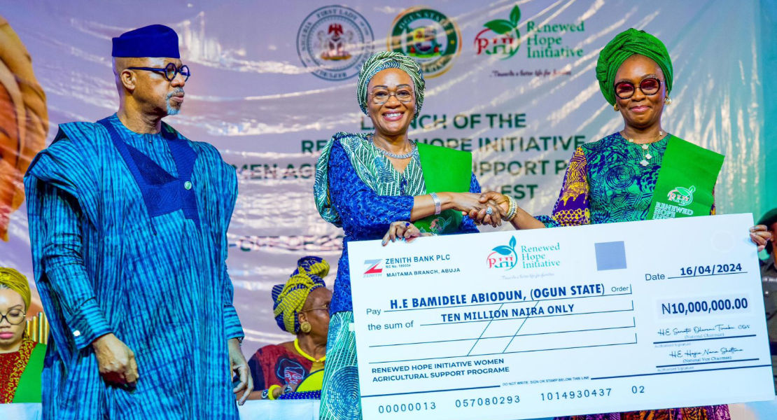 Renewed Hope Initiative Empowers Women Farmers with over N60 million in Southwest Nigeria